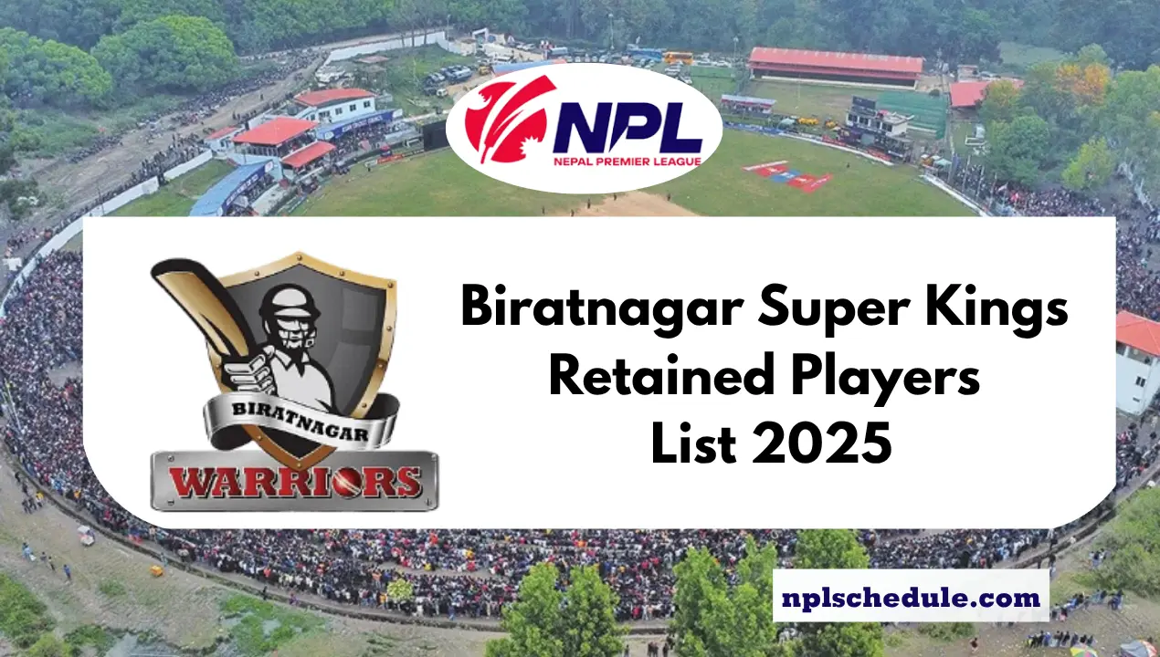 Biratnagar Kings retained players